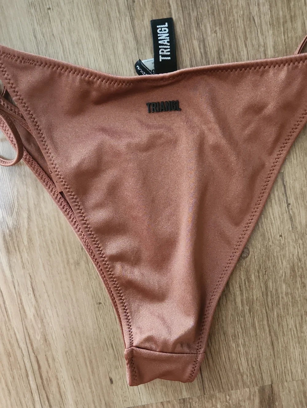 triangl swimwear Rust Tie-Side Bikini Bottom size Medium